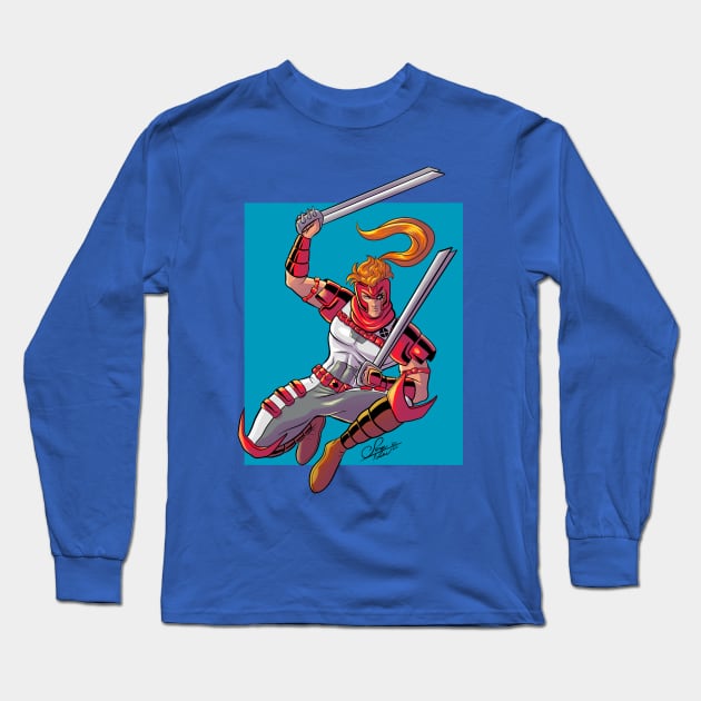 Classic Shatterstar Long Sleeve T-Shirt by sergetowers80